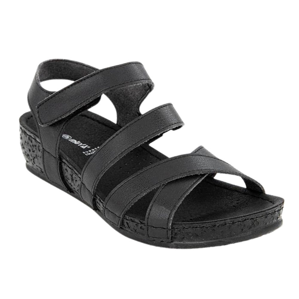 Muya 32221 Bamboo Siyah Kadın Anatomik Sandalet