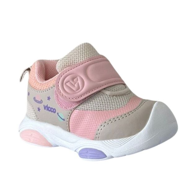 Vicco Onex 346.E24y.149 Bej/Pudra İlk Adım Günlük Ayakkabı