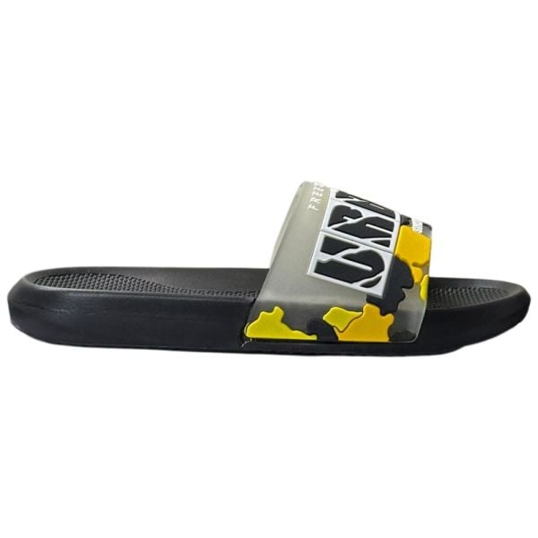 Gezer 15585 Siyah-Sarı Erkek Plaj Terlik