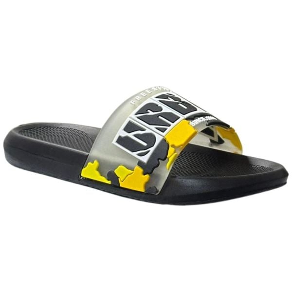 Gezer 15585 Siyah-Sarı Erkek Plaj Terlik