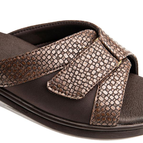 Muya 32201 Valdes Kahve Kadın Kemik Çıkıntısı Terlik