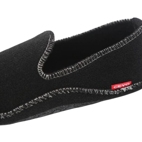 Ceyo Puffi-M3 Siyah Erkek Ev Ayakkabısı