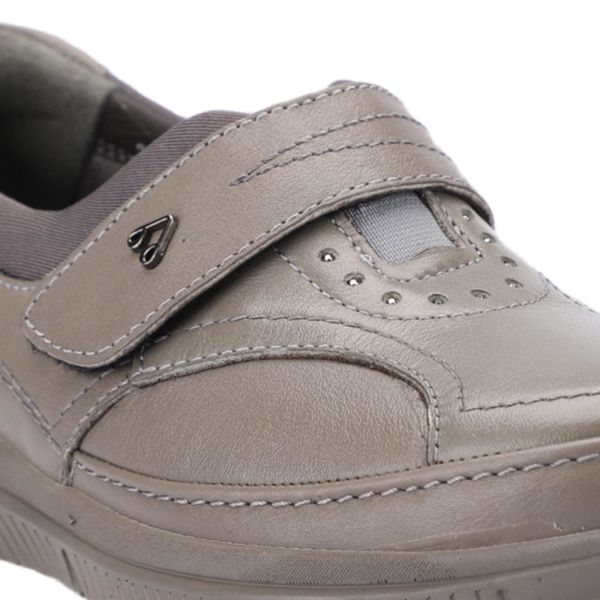 Forelli 29445-G Iris Stone Kadın Comfort Deri Ayakkabı