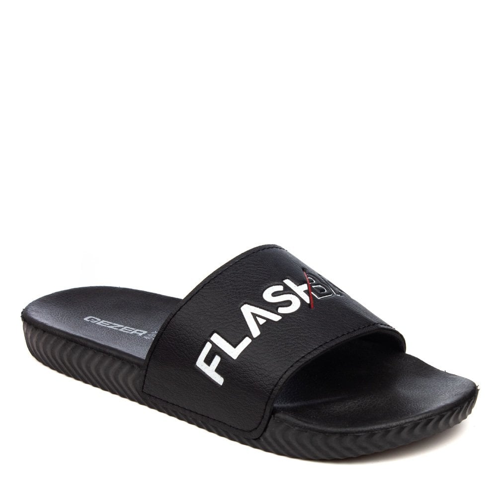 Gezer 12591 Siyah Erkek Havuz/Plaj  Terlik
