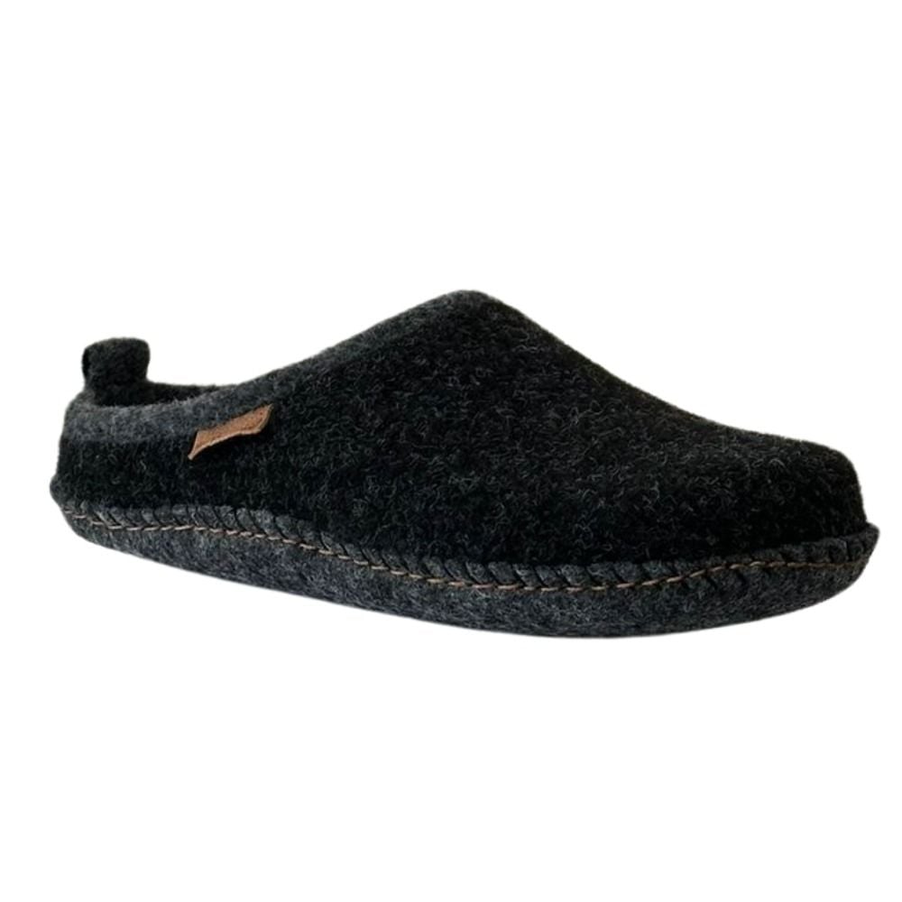 Gezer 15491 Siyah Unisex Sessiz Taban Ev İçi Terlik