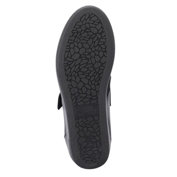 Forelli 54608-H Cindy Siyah Kadın Comfort Deri Ayakkabı