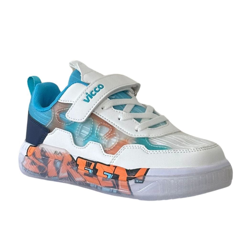 Vicco Bita 346.F24y.128 Mavi Çocuk Spor Ayakkabı