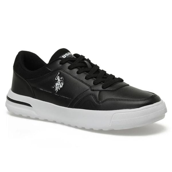 U.S Polo Assn Sampo 4FX Siyah Erkek Spor Ayakkabı