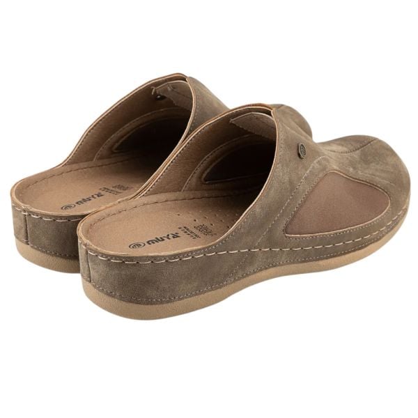 Muya 31108 Cara Vizon Kadın Kemik Çıkıntısı Terlik