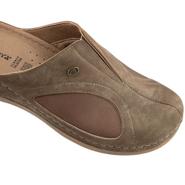 Muya 31108 Cara Vizon Kadın Kemik Çıkıntısı Terlik