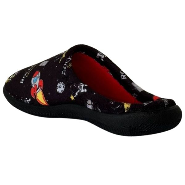 Gezer 15389 Siyah Çocuk Ev İçi Terlik