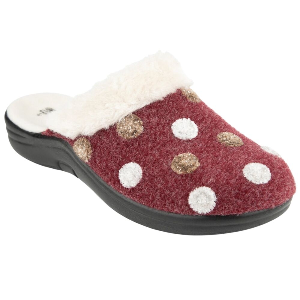 Muya 36902 Maklik Bordo Kadın Ev İçi Terlik