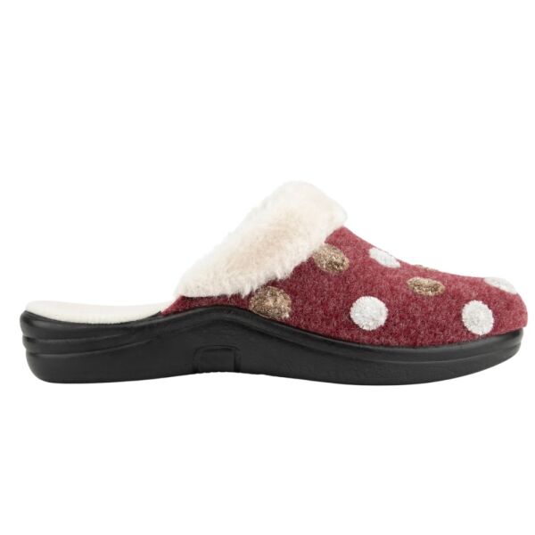 Muya 36902 Maklik Bordo Kadın Ev İçi Terlik