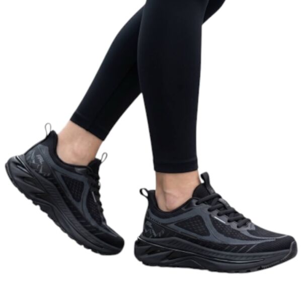 Forelli F250416-G Riga Siyah Kadın Comfort Spor Ayakkabı