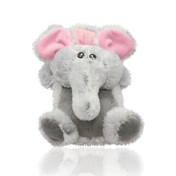 Twigy AA0635 Tw Elephant Gri Hayvan Figürlü Kadın Panduf