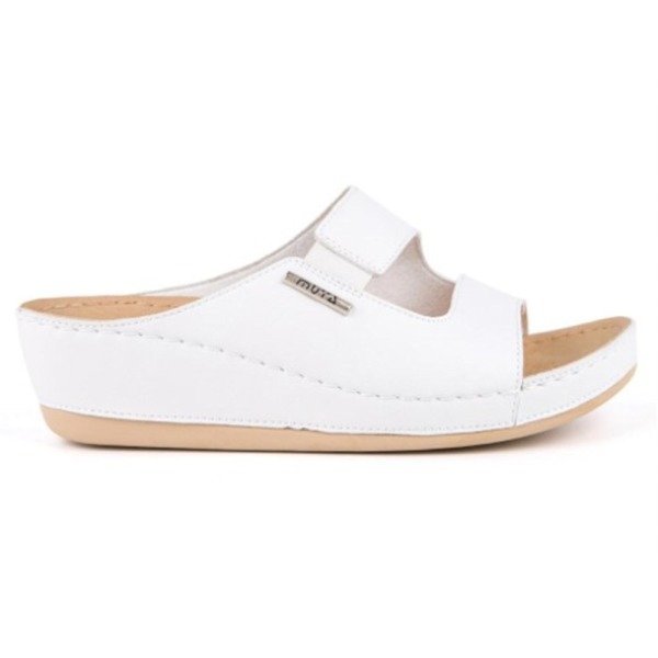 Muya 31136 Panna Beyaz Kadın Anatomik Terlik