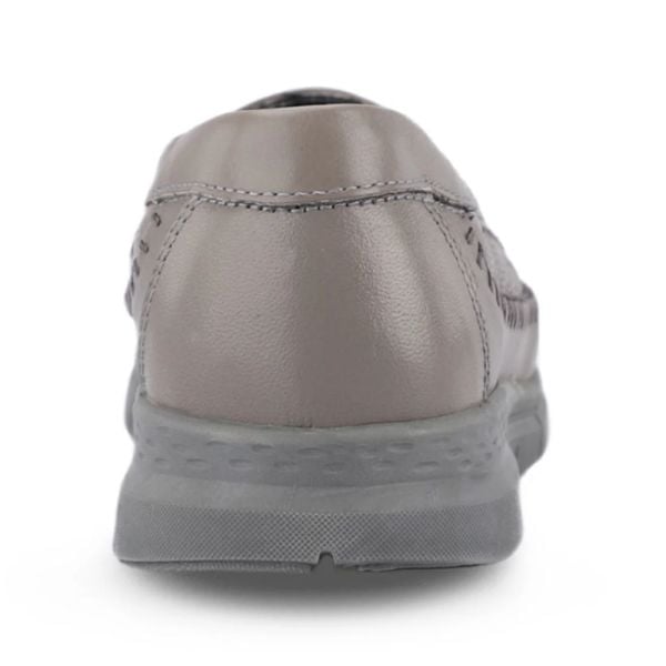 Forelli 29413 Eterna-G Gri Kadın Comfort Deri Ayakkabı