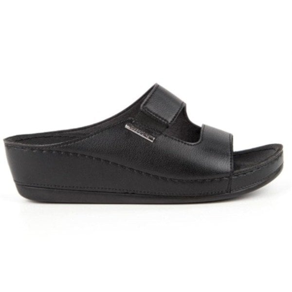 Muya 31136 Panna Siyah Kadın Anatomik Terlik