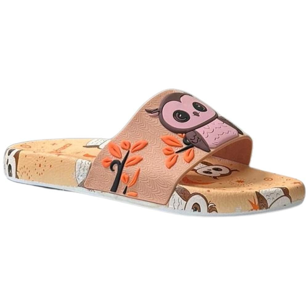 Gezer 15778 Karamel Kadın Plaj Terlik