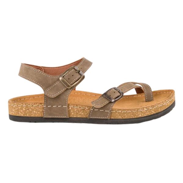 Muya 31104 Verona Vizon Kadın Anatomik Sandalet