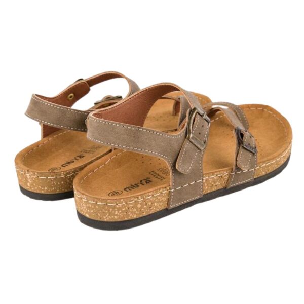 Muya 31104 Verona Vizon Kadın Anatomik Sandalet