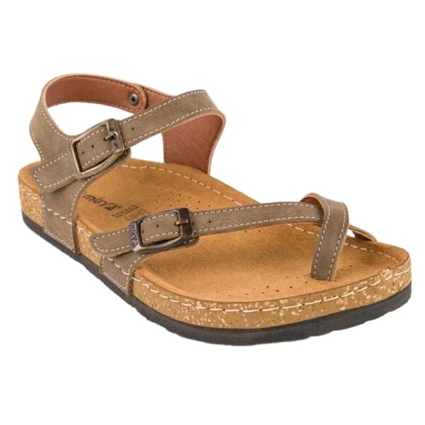 Muya 31104 Verona Vizon Kadın Anatomik Sandalet