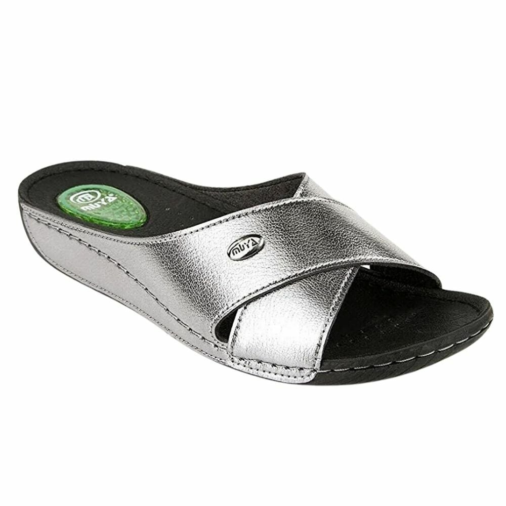 Muya 31124 Cyrus Kurşun Kadın Anatomik Topuk Dikeni Terlik