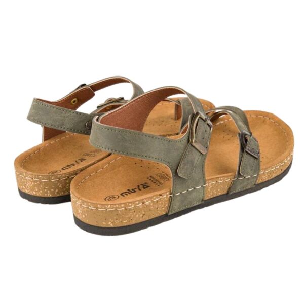 Muya 31104 Verona Haki Kadın Anatomik Sandalet