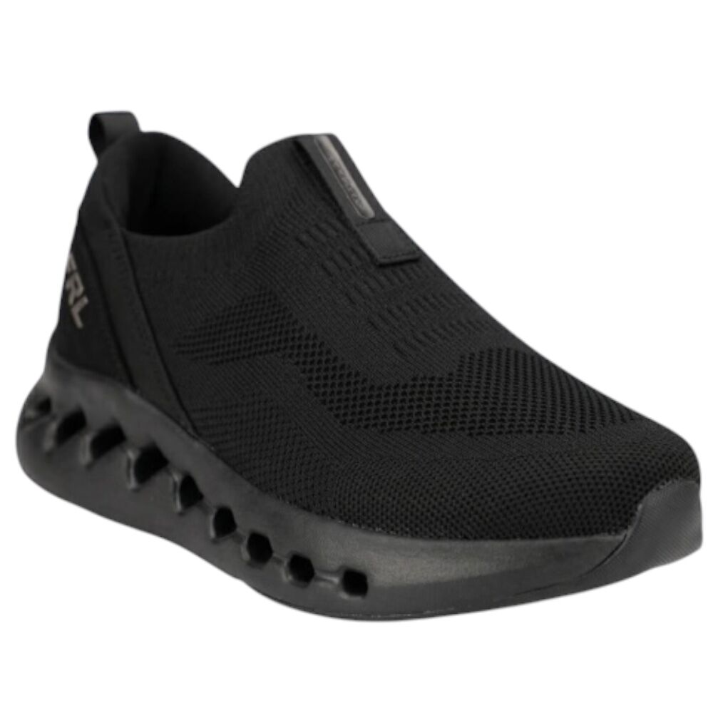 Forelli F250404-G Heidi Siyah Kadın Comfort Spor Ayakkabı