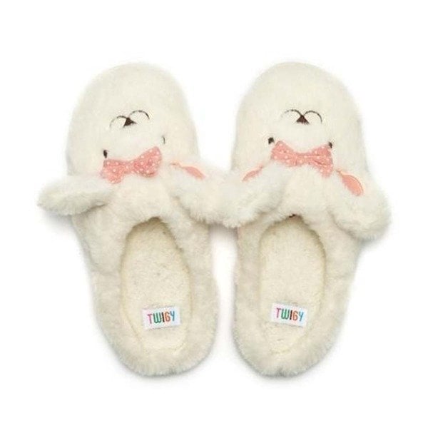 Twigy YY0048 Tw Cali Beyaz Kadın Ev İçi Terlik