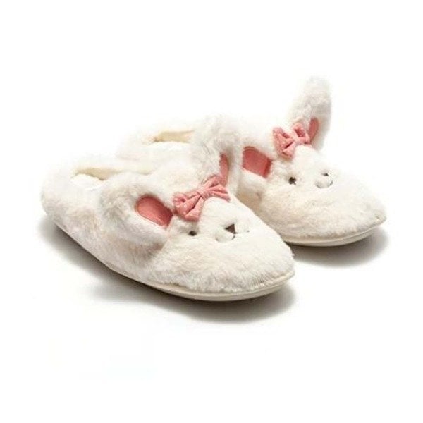 Twigy YY0048 Tw Cali Beyaz Kadın Ev İçi Terlik