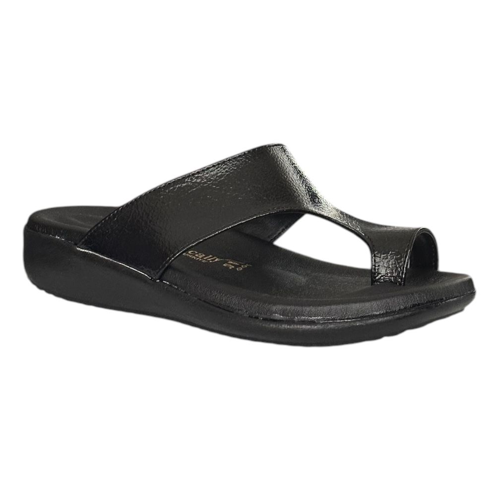 Cex 25Y TRV-3 Siyah Kadın Parmak Arası Terlik