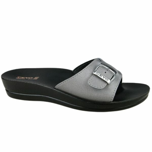 Ceyo Minerva Tokalı Platin Kadın  Terlik