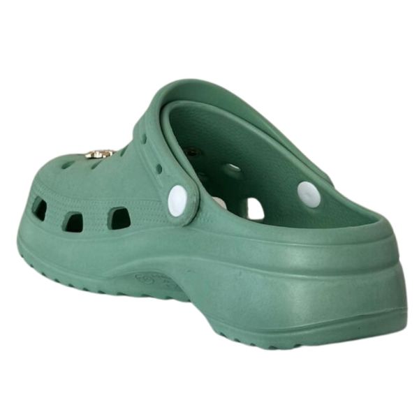 Akınal Bella E428 Pastel Mint Kadın Hastane Sabo Terlik Sandalet