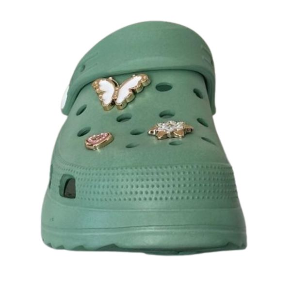 Akınal Bella E428 Pastel Mint Kadın Hastane Sabo Terlik Sandalet