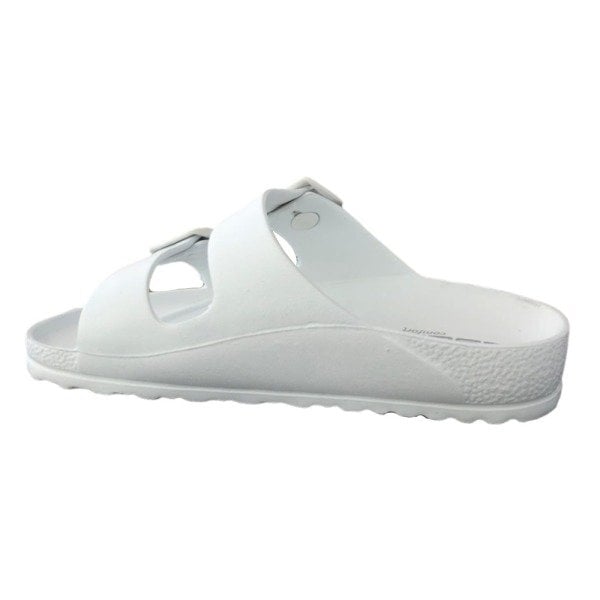 Esem 212 Beyaz Kadın Tokalı Havuz/Deniz Terlik