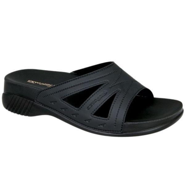 Ceyo Belize Siyah Kadın Anatomik Terlik