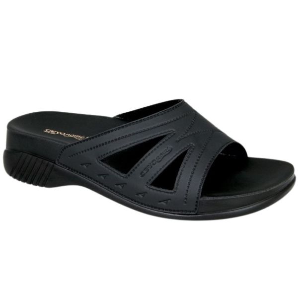 Ceyo Belize Siyah Kadın Anatomik Terlik