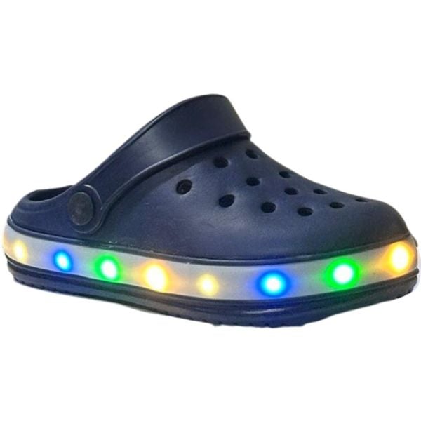 Akınal Bella E196.017 Lacivert Işıklı Çocuk Terlik Sandalet