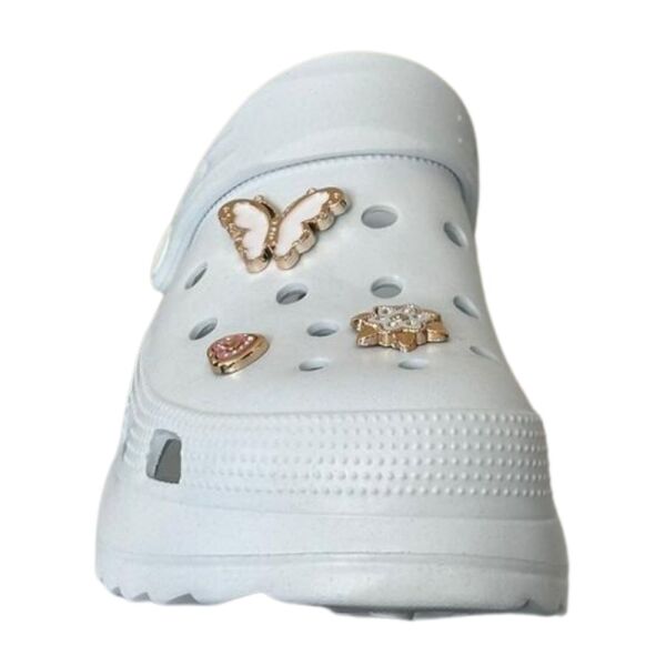 Akınal Bella E428 Beyaz Kadın Hastane Sabo Terlik Sandalet