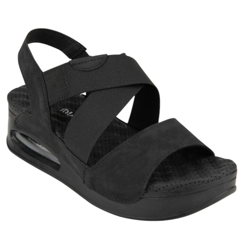 Muya 36223 Lakoti Siyah Kadın Air Taban Sandalet