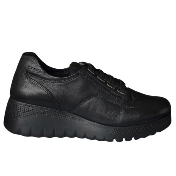 Mammamia D26KA-3380-B Siyah Kadın Comfort Ayakkabı