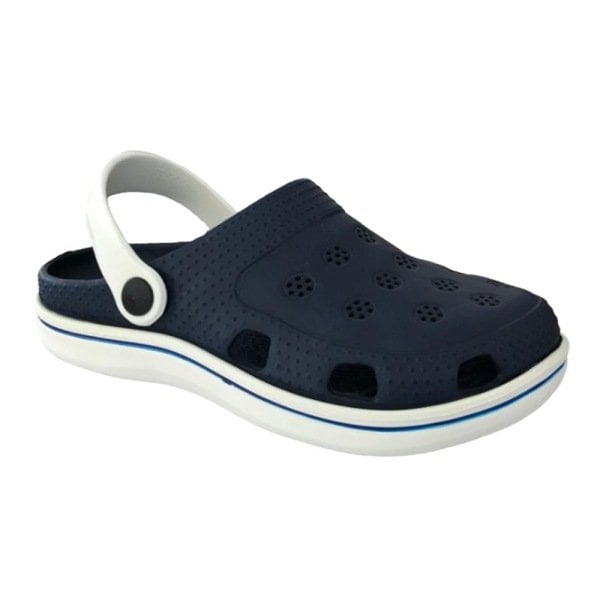 Akınal Bella Lacivert Erkek Hastane Sabo Terlik Sandalet