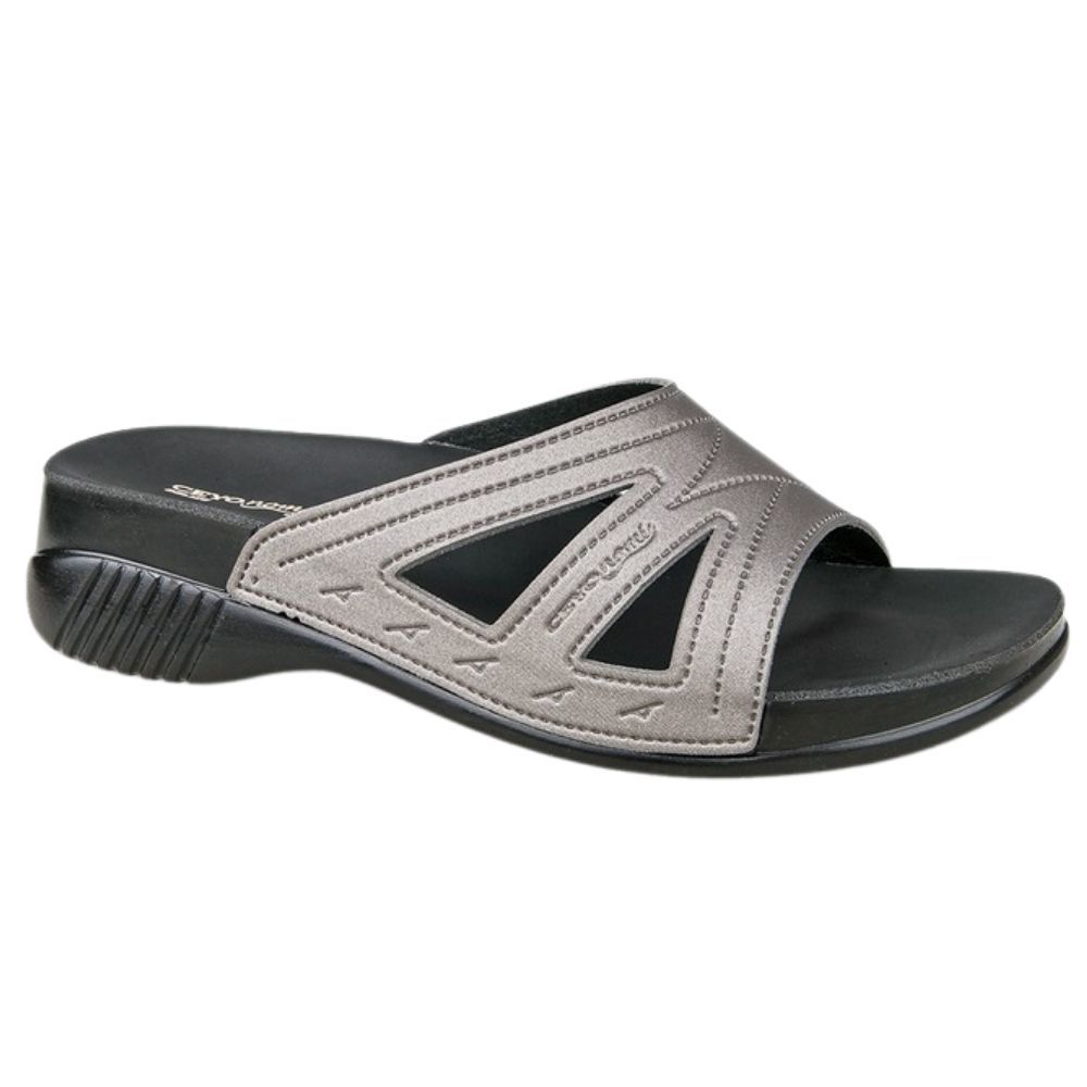 Ceyo Belize Platin Kadın Anatomik Terlik